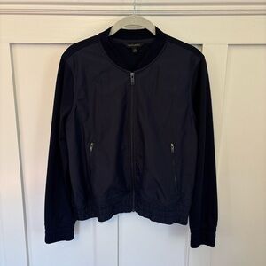 Banana Republic Dark Blue Bomber Jacket